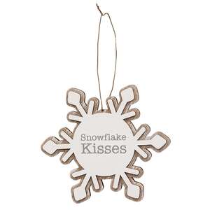 Merry & Bright Layered Snowflake Ornaments, 3/Set 37942;
