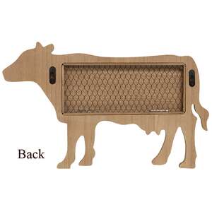 37996 Folding Chicken Wire & Wood Cow Shelf;