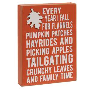 Tailgating Box Sign 38052;