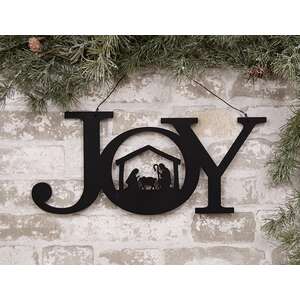 Nativity Silhouette "Joy" Hanger