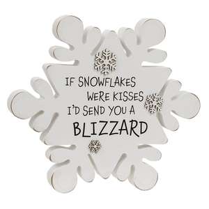 If Snowflakes Were Kisses Snowflake Sitter 38152;