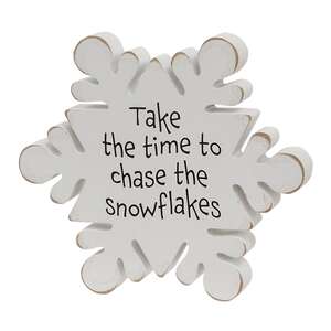 Time To Chase the Snowflakes Chunky Sitter 38153;