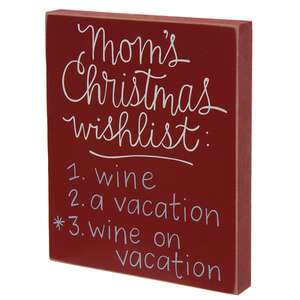 38185 Mom's Christmas Wishlist Block;