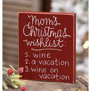 38185 Mom's Christmas Wishlist Block;