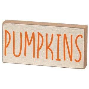 Halloween Words Mini Block - 3 Asstd.