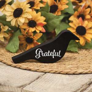 Grateful Crow Chunky Sitter - 2.75"H