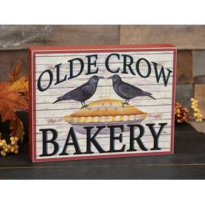 Olde Crow Bakery Box Sign
