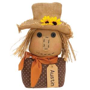 Stuffed Austin Scarecrow Sitter