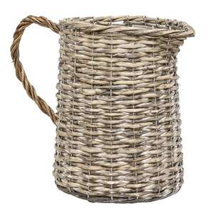 Gray Willow Water Pitcher Planter Basket, Large HAC2426;