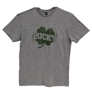 Lucky T-Shirt, Heather Graphite L154XXL;