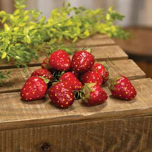 12 Set, Strawberry Spring Foam Ornament