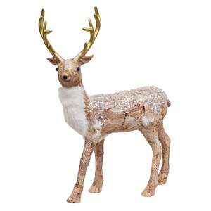 Sparkle Birch Standing Deer RJAX4022;