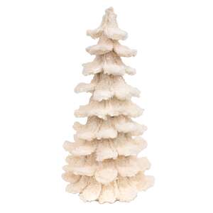 White Sherpa Christmas Tree, 17.5"H SR14293;
