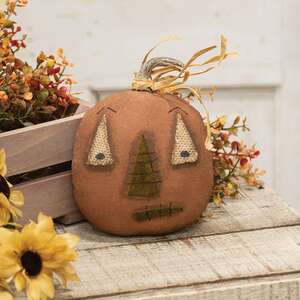 Stuffed Primitive Jack Head Sitter - 6"H