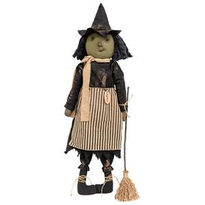 Agnes Witch Doll with Broom