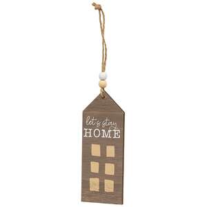 3 Set - Joyful, Merry, Home Primitive House Ornaments