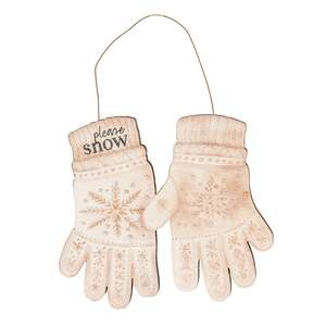 Sparkle Snowflake Winter White Ornament, 4 Asstd. 38599;