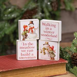 4 Set - In The Meadow 2" Square Blocks