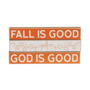 Fall Is Good God Is Good Mini Sticks, 3/Set 38631;