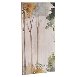 Woodland Faith Watercolor Sign - 3 Asstd.