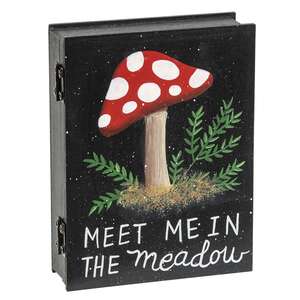 Cozy Woodland Eve Wooden Book Box - 3 Asstd.