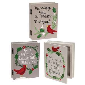 In Every Moment Cardinal Book Box - 3 Asstd.