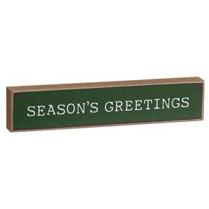 Season's Greetings Mini Stick - 3 Asstd.