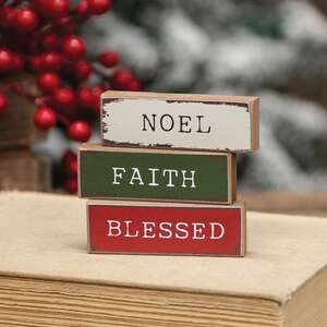 Blessed Faith Noel Tiny Mini Stick - 3 Asstd.