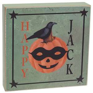 Happy Jack Primitive Box Sign - 2 Asstd.