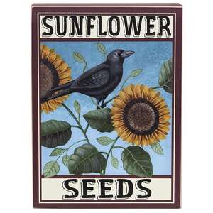 Sunflower Seeds Box Sign