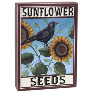 Sunflower Seeds Box Sign
