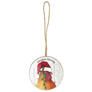 Christmas Farm Animal Ornament - 4 Asstd.