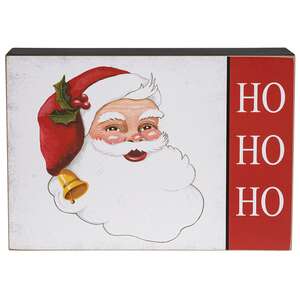 Ho Ho Ho Jolly Santa Box Sign