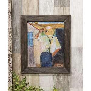 The Farmer Textured Framed Print - 8x10