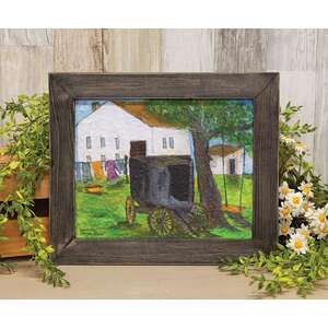 Summer Day Textured Framed Print - 10x8