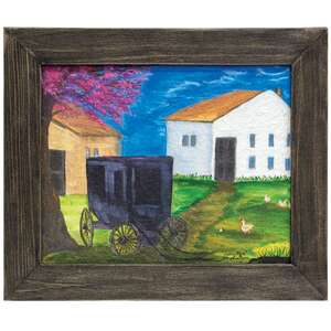 Spring Glory Textured Framed Print - 10x8