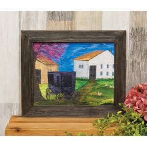 Spring Glory Textured Framed Print - 10x8