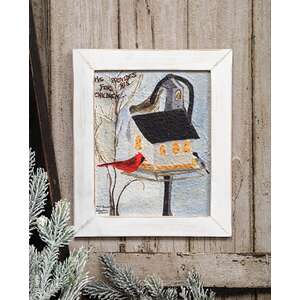 He Provides For His Children Textured Framed Print - 8x10