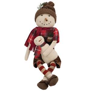 Corey Snowman Doll with Snowbaby