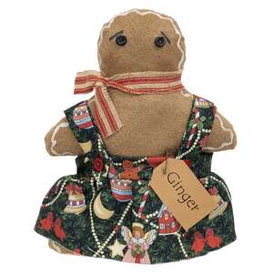 Stuffed Ginger or Jeremy Gingerbread Doll - 2 Asstd.