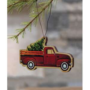 Fresh Cut Tree Truck Ornament
