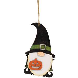 Witch Gnome & Jack Ornament