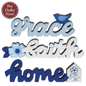 3 Set - Grace Faith Home Word Sitters