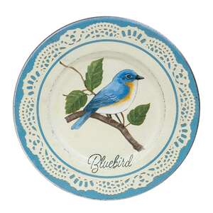 Lace Edge Bird Plate - 3 Asstd.