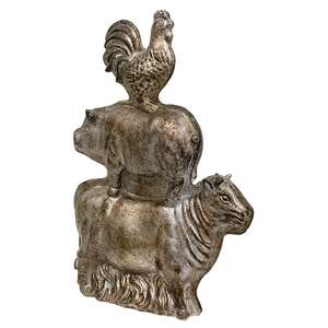 Resin Stacked Farm Animal Chocolate Mold - 10.75" H