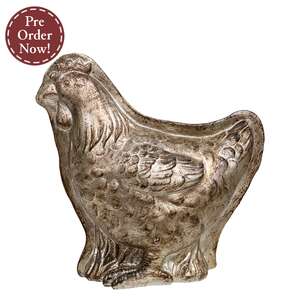 Resin Chicken Chocolate Mold - 6.5"H