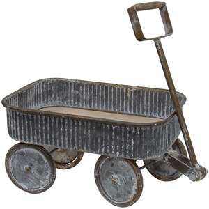Rustic Metal Wagon
