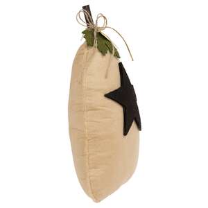 Stiffened Cream Pumpkin with Star