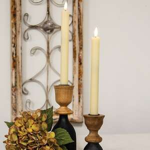 Ivory Wax Timer Tapers, 10"H, 2/Set CB20101V;