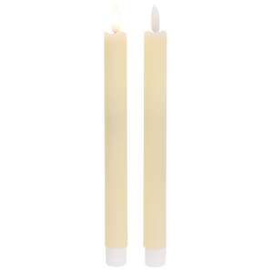 Ivory Wax Timer Tapers, 10"H, 2/Set CB20101V;